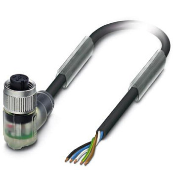 Кабель для датчика / исполнительного элемента-SAC-5P-5,0-PUR/M12FR-3L