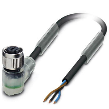 Кабель для датчика / исполнительного элемента-SAC-3P-3,0-PUR/FR-2L SCO