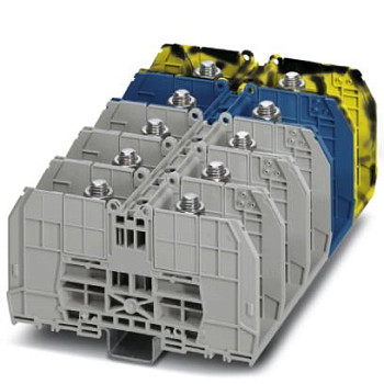 Болтовые клеммы-RBO 10-3L/N/FE