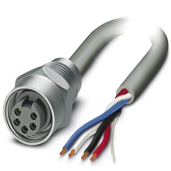 Встраиваемые разъемы-SACC-E-MINF-5CON-NPT12-U40/1,0