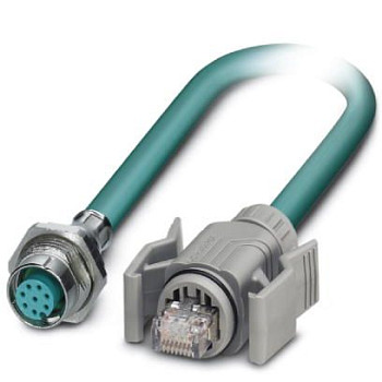 Сетевой кабель-VS-M12FSBP-IP67-94C-LI/2,0
