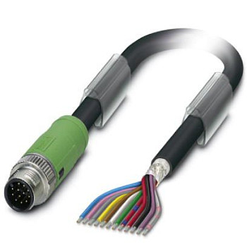 Кабель для датчика / исполнительного элемента-SAC-12P-MS/10,0-35T SH SCO
