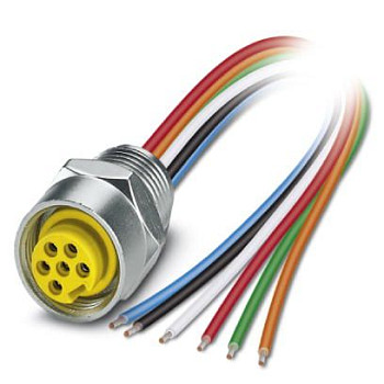 Встраиваемые разъемы-SACC-E-MINF-6CON-NPT12-U20/1,0