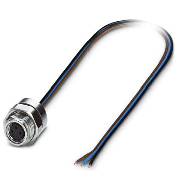 Встраиваемые разъемы-SACC-DSI-M 8FS-3CON-M12/0,5