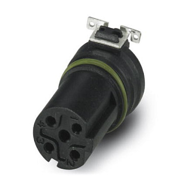 Встраиваемые разъемы-SACC-CIP-M12FSD-4P SMD T