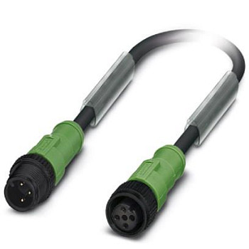 Кабель для датчика / исполнительного элемента-SAC-3P-M12MS/ 3,0-PUR/M12FS P
