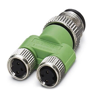 Y-разветвитель-SAC-3P-M12Y/2XM 8FS