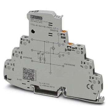 Устройство защиты от перенапряжений-TTC-6-2X1-M-24DC-UT-I