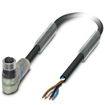 Кабель для датчика / исполнительного элемента-SAC-4P-M 8SIFR-2L/.../...