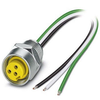 Встраиваемые разъемы-SACC-E-MINF-3CON-NPT12-U20/1,0