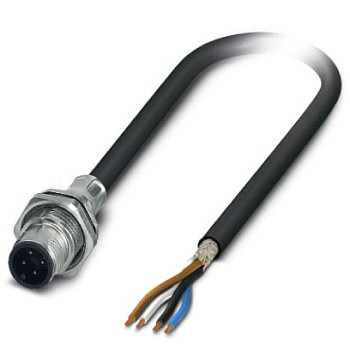 Встраиваемые разъемы-SACCBP-MS-4CON-M16/1,0-PUR SCO