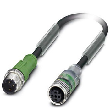 Кабель для датчика / исполнительного элемента-SAC-3P-M12MS-M12FS-2L/.../...