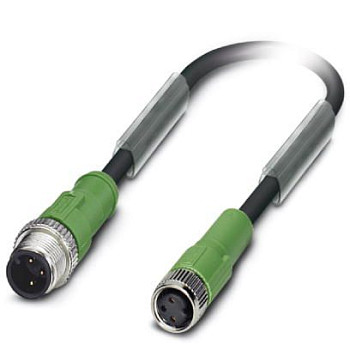 Кабель для датчика / исполнительного элемента-SAC-3P-M12MS/0,3-PVC/M 8FS