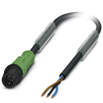 Кабель для датчика / исполнительного элемента-SAC-3P-M12MS/ 3,0-PUR P