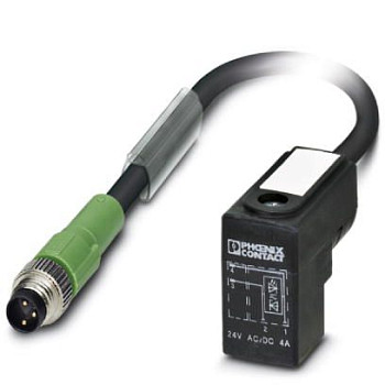 Кабель для датчика / исполнительного элемента-SAC-2P-M 8MS-CI-1L-Z/.../...