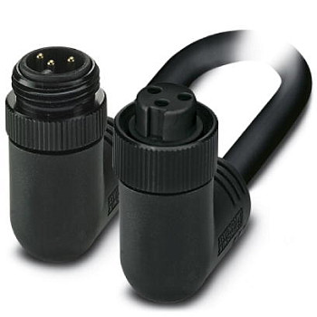 Силовой кабель-SAC-3P-MINMR/ 1,0-U50/MINFR
