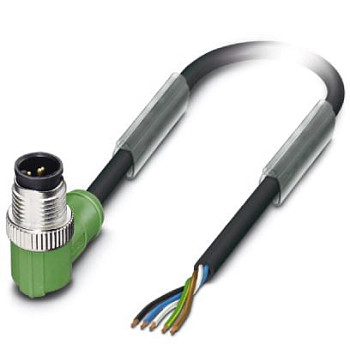 Кабель для датчика / исполнительного элемента-SAC-5P-M12MR/1,5-PUR