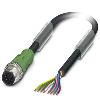 Кабель для датчика / исполнительного элемента-SAC-8P-M12MS/ 1,5-PUR