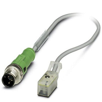 Кабель для датчика / исполнительного элемента-SAC-3P-MS/ 0,6-PUR/KMYZ9 SCO