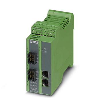 Преобразователь оптоволоконного интерфейса-FL MC ETH/FO 660 T