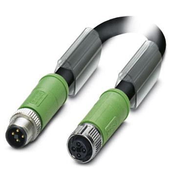 Силовой кабель-SAC-4P-M12MST/10,0-PUR/M12FST