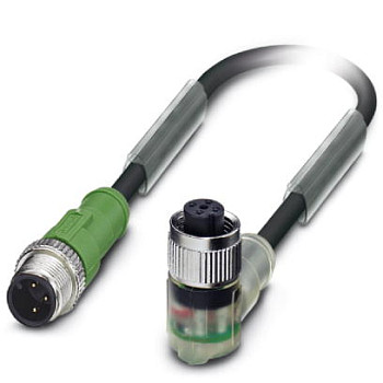 Кабель для датчика / исполнительного элемента-SAC-3P-M12MS-M12FR-2LB/.../...