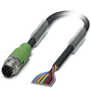 Кабель для датчика / исполнительного элемента-SAC-12P-MS/ 1,5-PUR SCO