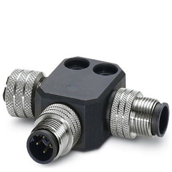Т-распределитель-SAC-M12T/2XM12 PBDP