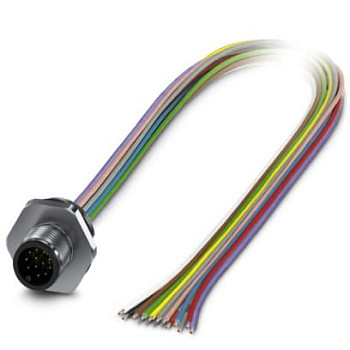 Встраиваемые разъемы-SACC-E-M12MS-8P-M16XL/0,5