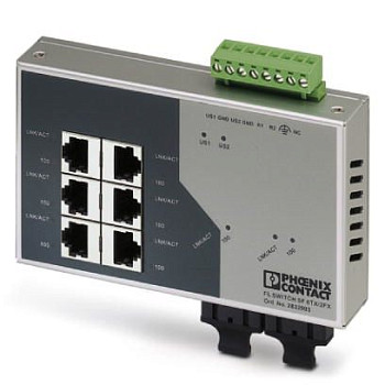 Промышленный коммутатор-FL SWITCH SF 6TX/2FX