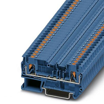Проходные клеммы-PTC 2,5-TWIN-MTD BU