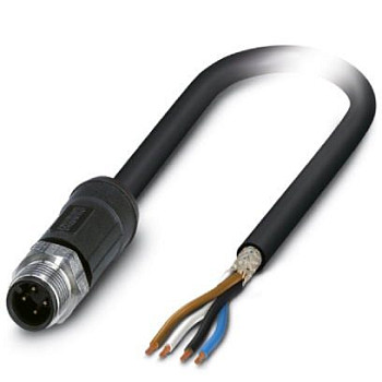 Кабель для датчика / исполнительного элемента-SAC-4P-M12MS/ 2,0-28X SH OD
