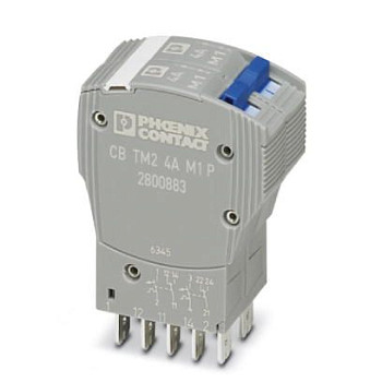 Термомагнитный защитный выключатель-CB TM2 4A M1 P