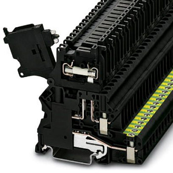 Клеммы для установки предохранителей-UT 4-PE/HESI (5X20)