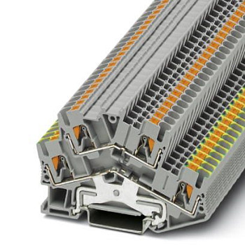 Двухъярусная заземляющая клемма-PTTBS 2,5-PE/L