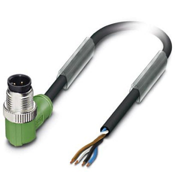 Кабель для датчика / исполнительного элемента-SAC-4P-M12MR/3,0-PUR