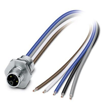 Встраиваемые разъемы-SACC-E-M12MSL-4FE-M16XL/0,2