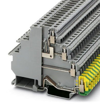 Заземляющие клеммы для выполнения проводки в зданиях-VIOK 1,5-D/TG/D/PE