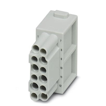 Модуль для установки контактов-HC-M-12-CT-F