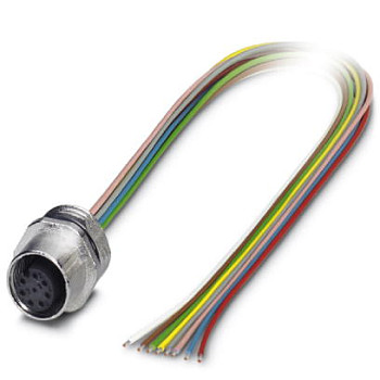 Встраиваемые разъемы-SACC-E-M12FS-8CON-PG9/0,5