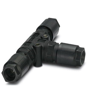 Т-распределитель-QPD T 4PE 3X9-16 BK