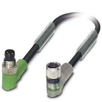 Кабель для датчика / исполнительного элемента-SAC-3P-M 8MR/3,0-PUR/M 8FR-2L
