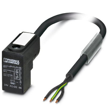 Кабель для датчика / исполнительного элемента-SAC-3P-1,5-PUR/CI-1L-V