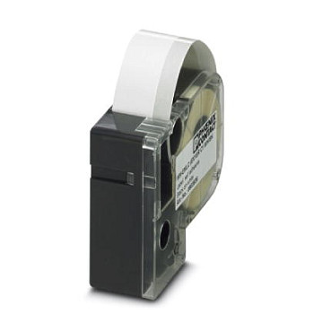 Тканевая этикетка-MM-EMLC (EX18)R C1 WH/BK