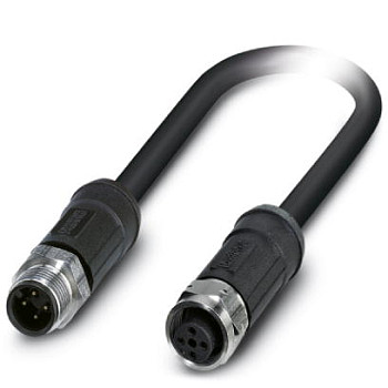 Кабель для датчика / исполнительного элемента-SAC-4P-M12MS/5,0-28X/M12FSSHOD