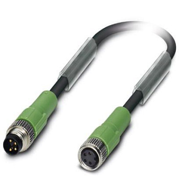 Кабель для датчика / исполнительного элемента-SAC-4P-M 8MS/3,0-PVC/M 8FS