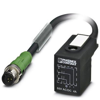 Кабель для датчика / исполнительного элемента-SAC-3P-MS-B SCO/.../...