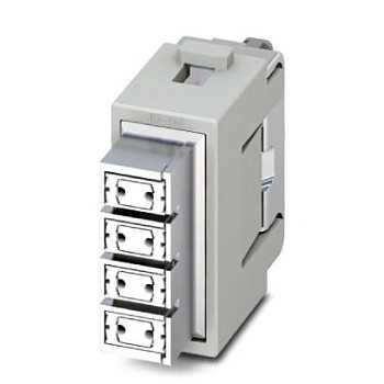 Модуль для установки контактов-HC-M-08-GBIT-CT-F