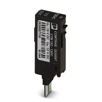 Штекерный модуль для защиты от перенапр-й-CTM 1X2-12DC