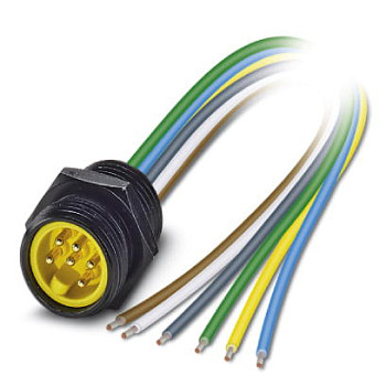 Встраиваемые разъемы-SACC-E-MINM-6CON-NPT12-547/1,0